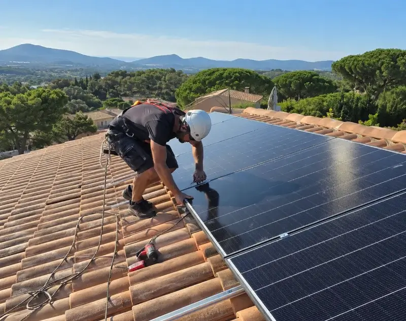 Installateur panneaux solaires Saint-Christophe-des-Bois — pose photovoltaïque sur toiture
